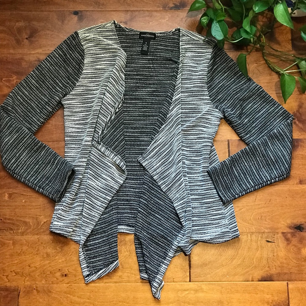 Draped Knit Cardigan